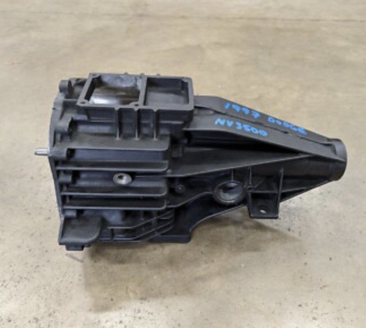 NV3500 TAILHOUSING USED CHEVROLET 2WD side view showcasing the main housing component for transmission.
