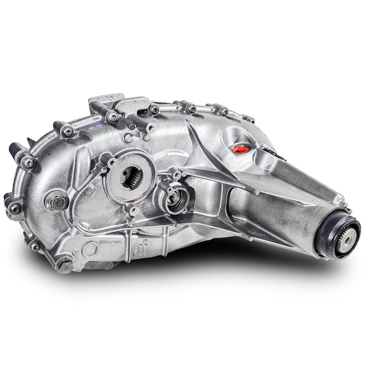 MP3023LD transfer case showcasing high-quality construction and dyno-tested reliability.