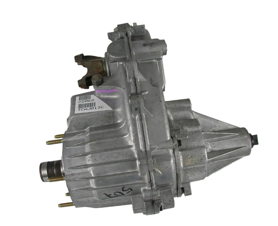 247-J Transfer Case featuring external fittings and a robust metal housing, designed for durability and performance.