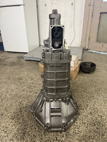 TR3650 Manual Transmission, remanufactured unit front view.