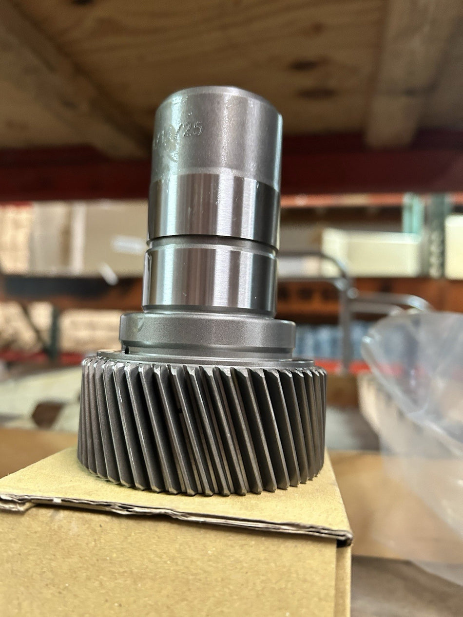 NP271D Input 29 Spline gear assembly on a cardboard box, showcasing the spline design and metal finish.
