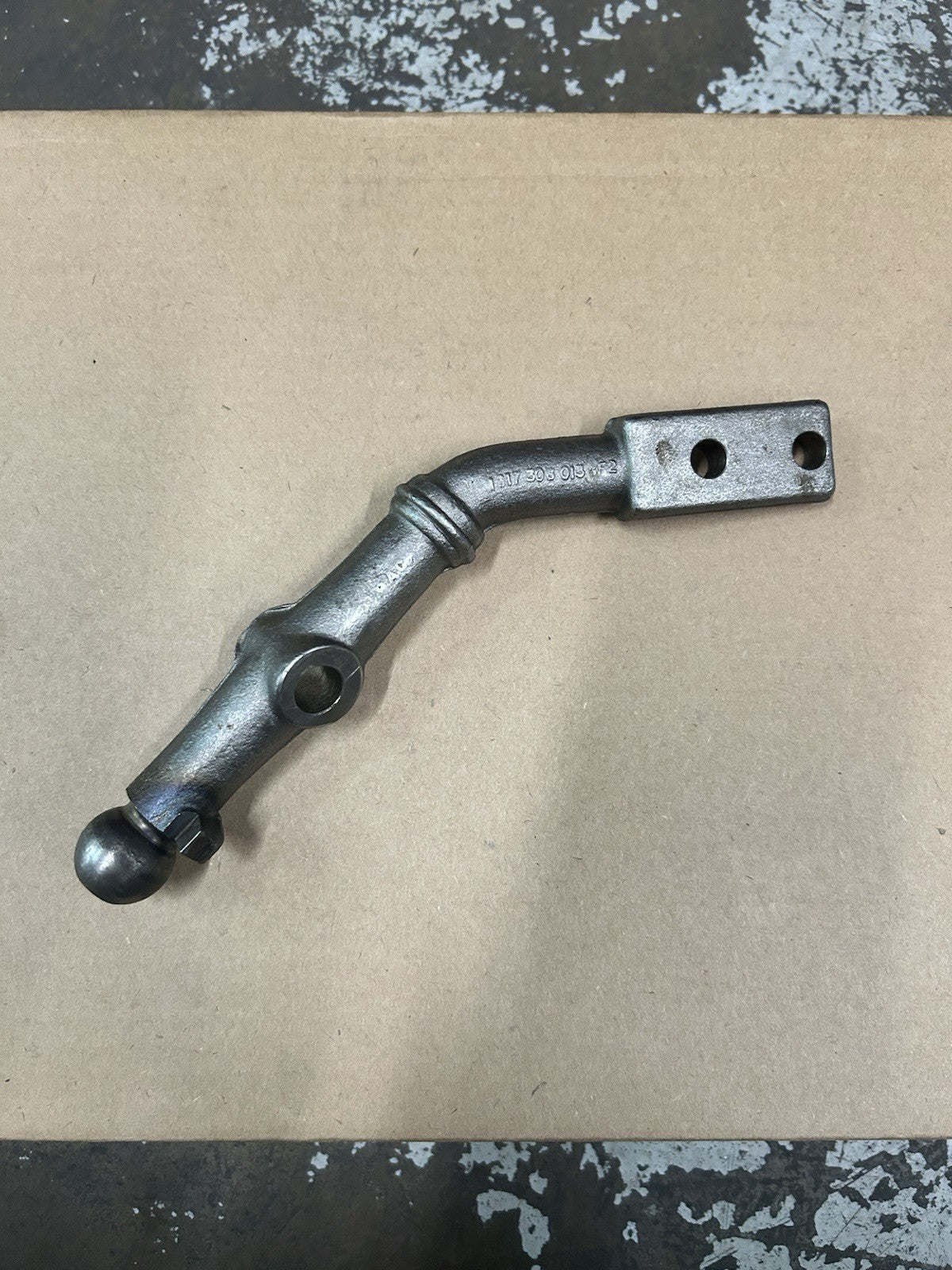Zf5 S5-42 S5-47 Shift Stub with ball joint, showcasing its new condition and distinct design.