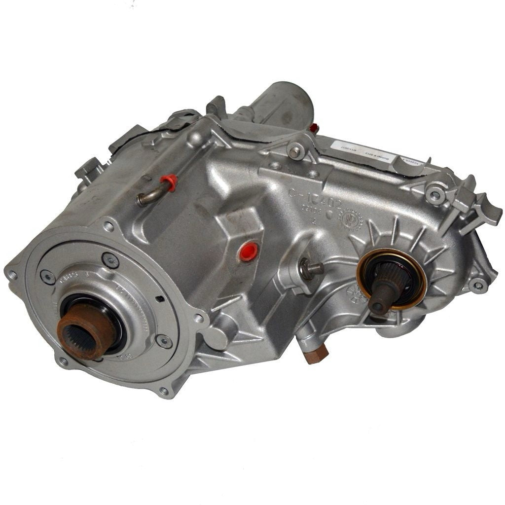 Nv226HD Transfer Case, detailed view showcasing its components and features for vehicle applications.