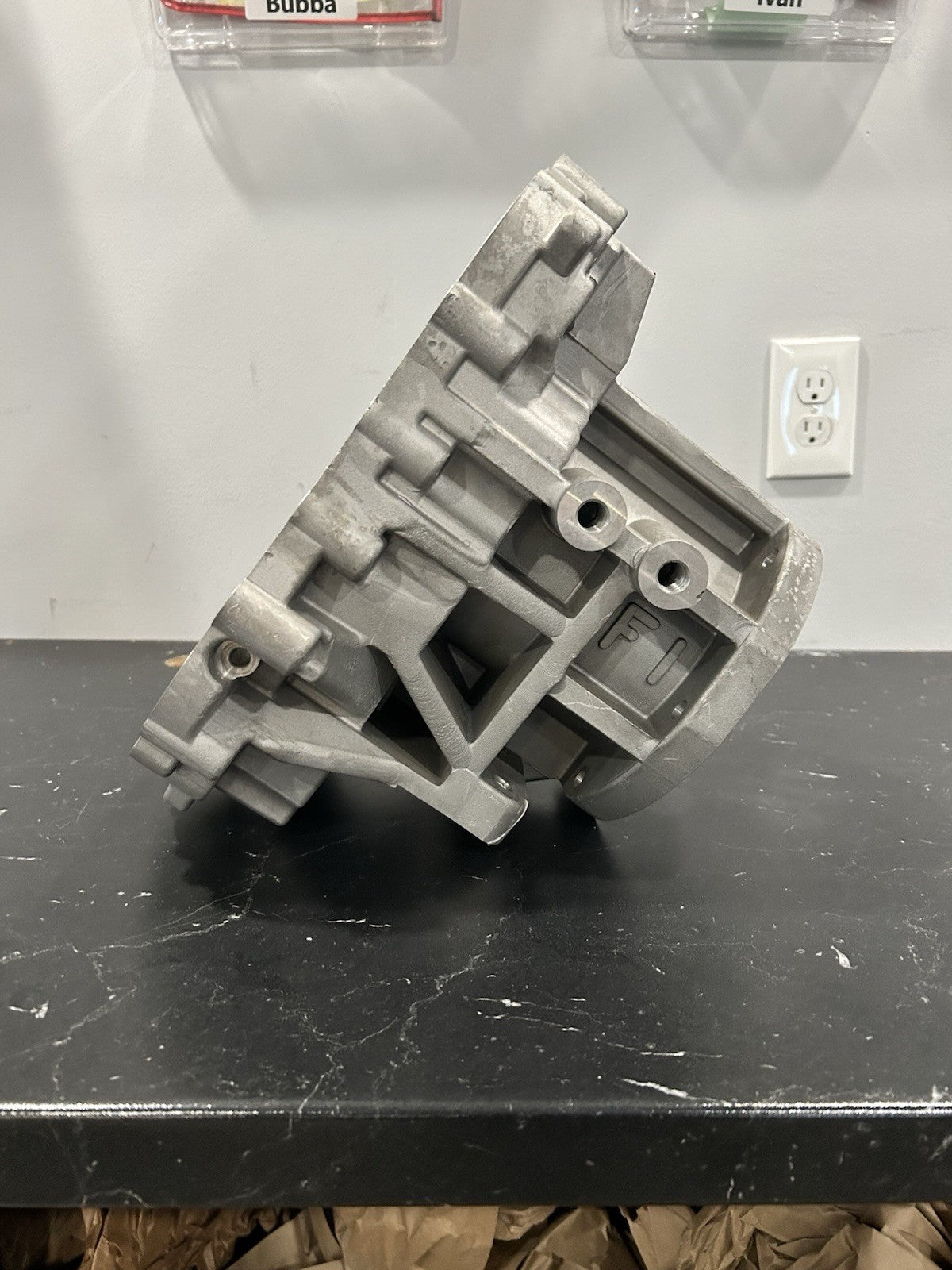 ZF S5-42 HD Tailhousing side view showing the detailed structure and design of the component.