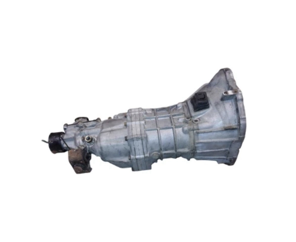 Toyota W58 transmission showing the exterior and design features, ready for quality checking and shipment.