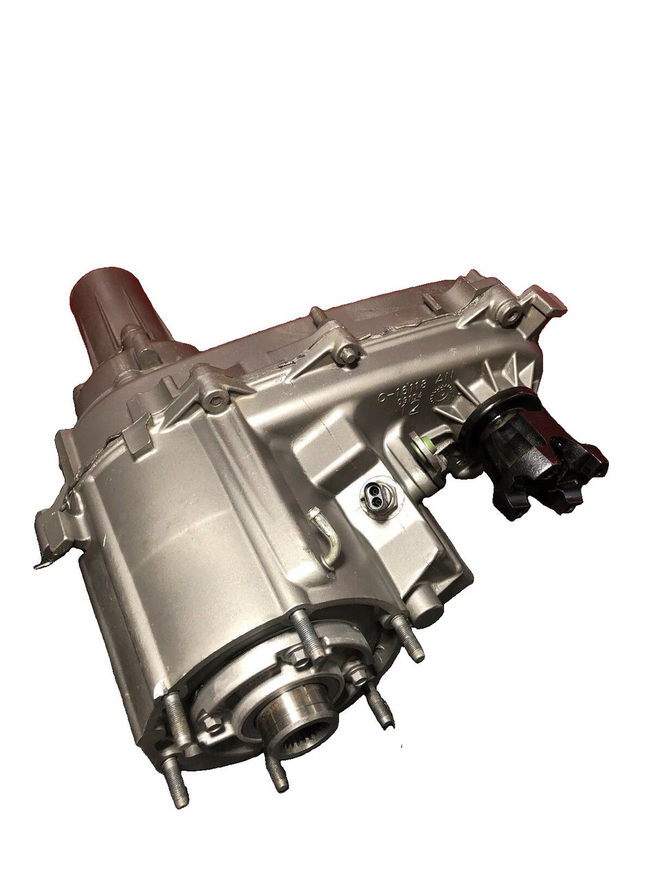 NP231DHD transfer case assembly with quality checked and dyno tested features, ready for installation.
