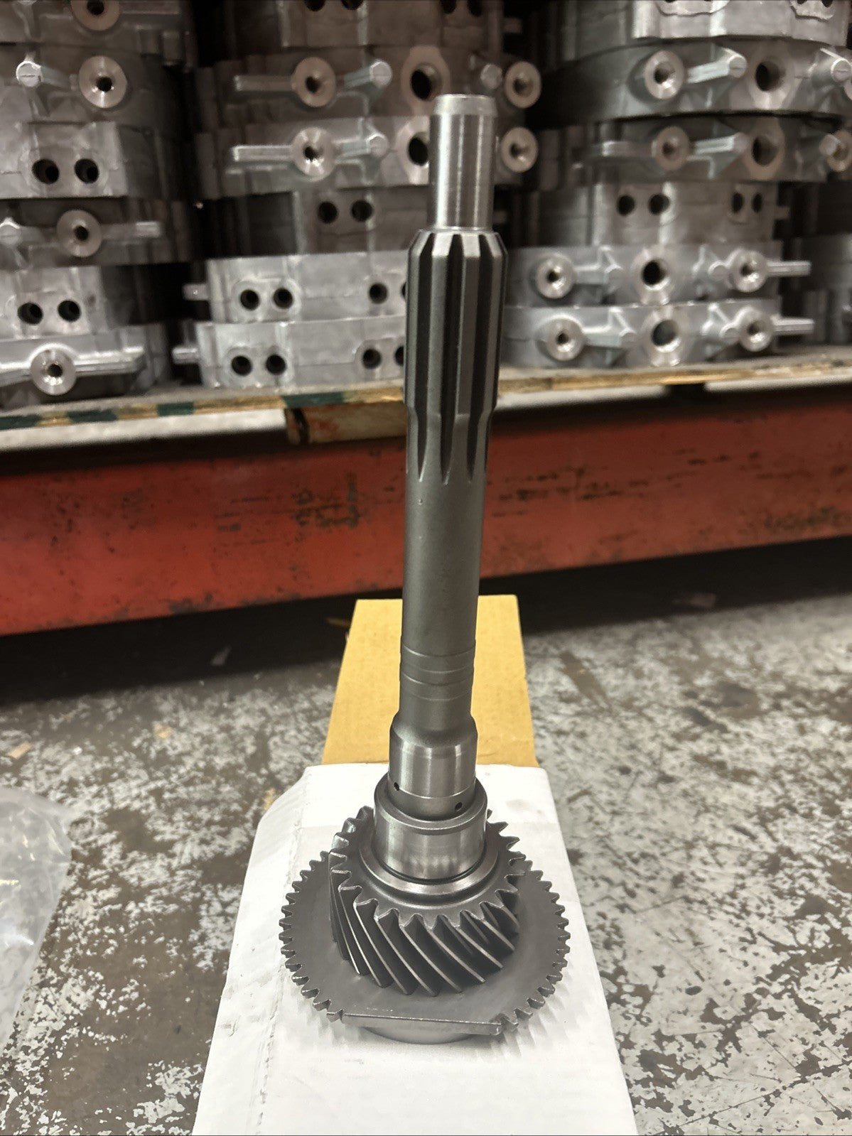 M5R2 11 3/8ths Input showcasing input shaft and gear, part of M5R2 transmission assembly.