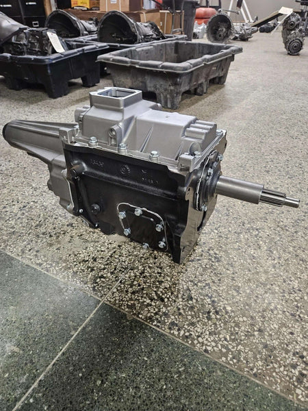 TST4500D-1 manual transmission for 1992-1993 Dodge D-Series trucks, featuring a durable cast iron case.